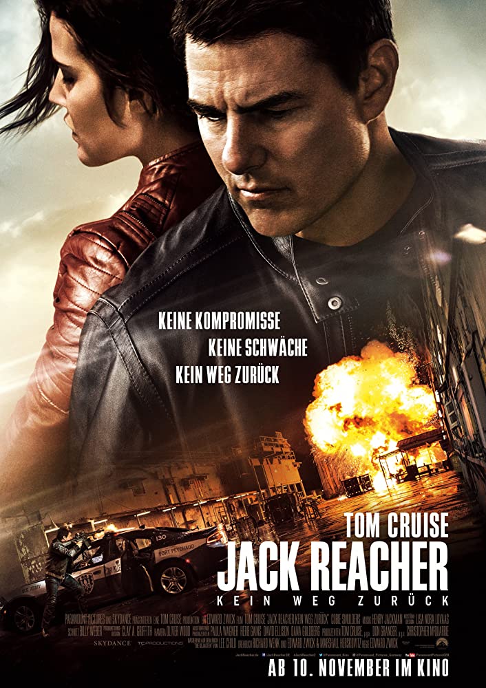 Jack Reacher 2 (2016) ยอดคนสืบระห่ำ 2